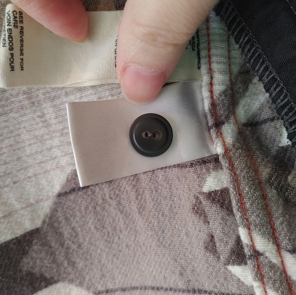 Woolrich Aztec Cotton Zip Shacket Size Small - Picture 14 of 16